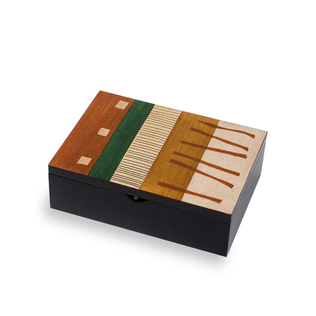 Hand-Painted Keepsake Box Lid