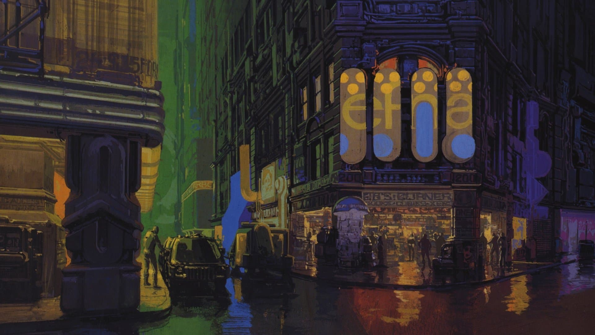 blade runner inspired landscape