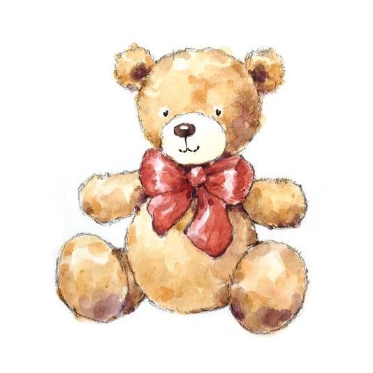Cute Cuddle Toy Painting 534 × 534