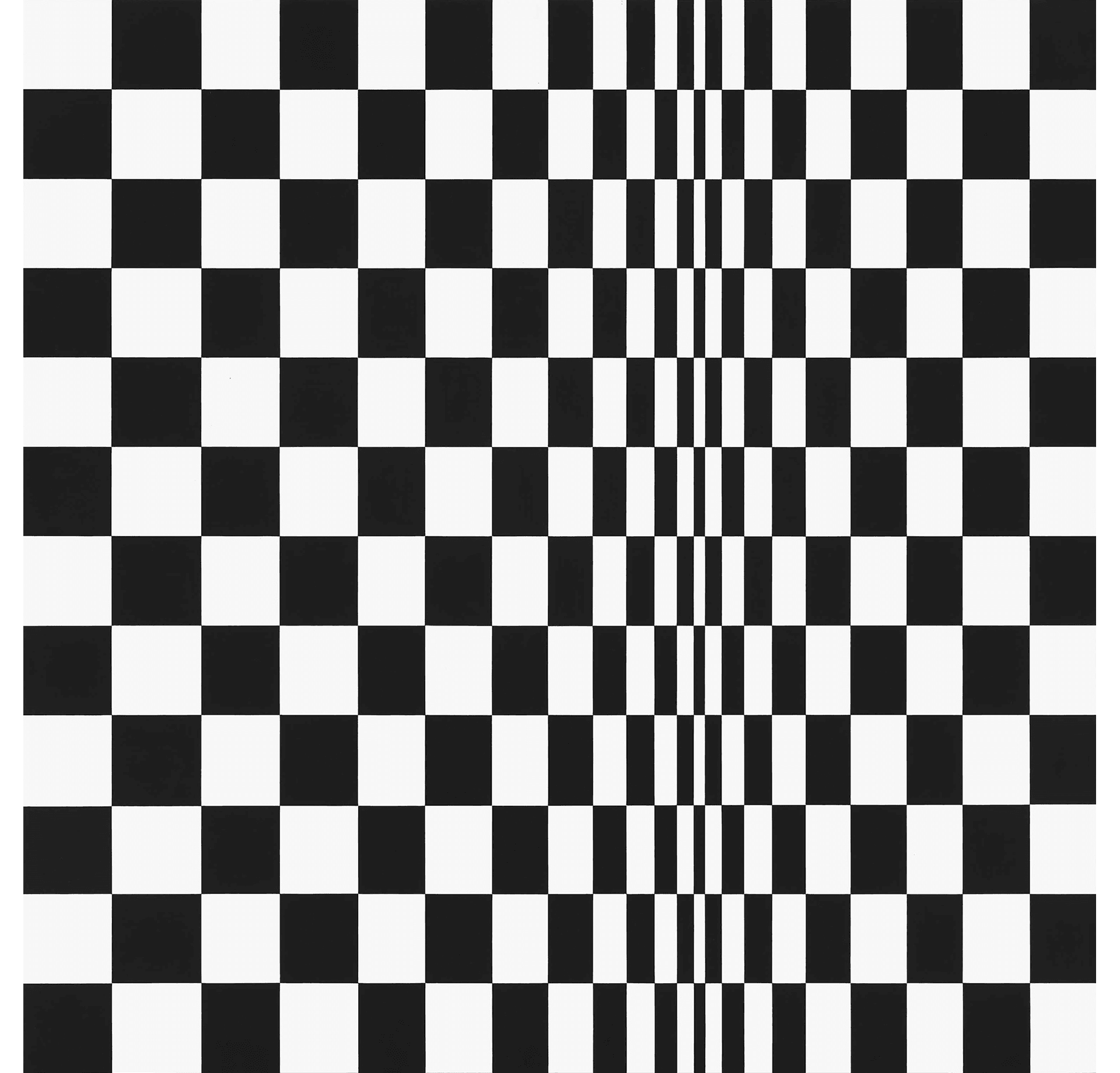 Bridget Riley – Movement in Squares