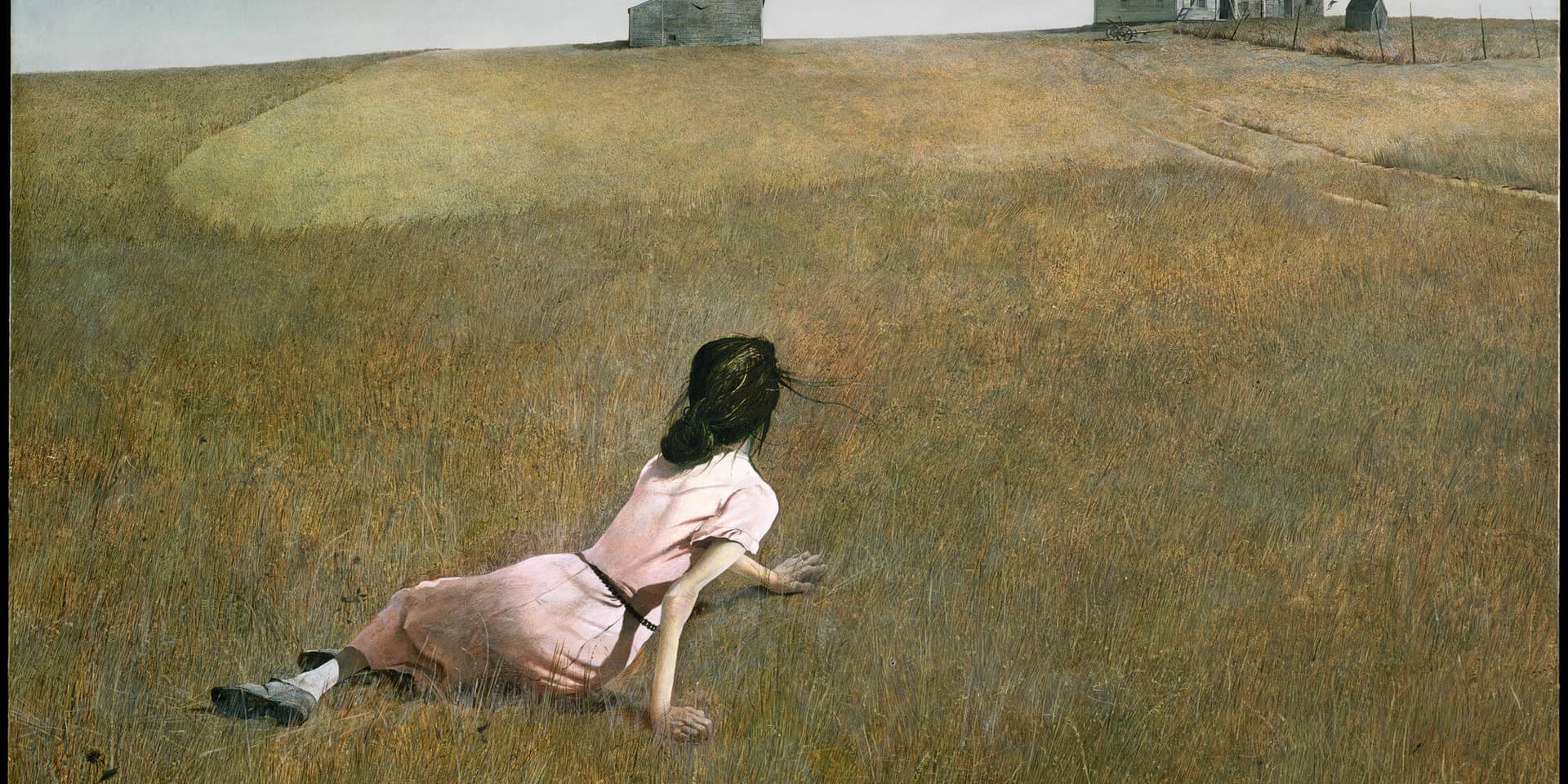 Christina's World by Andrew Wyeth - Famous Painting of Sad Woman