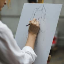 Portrait Drawing Process