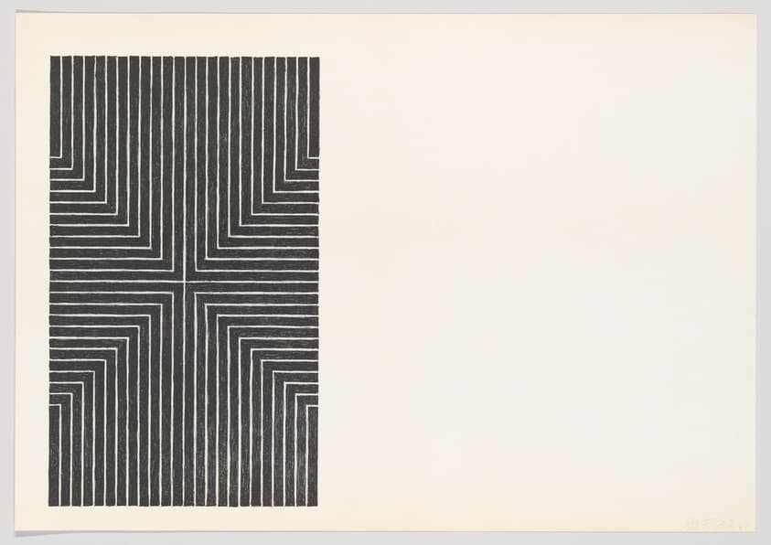  “Die Fahne Hoch!” by Frank Stella