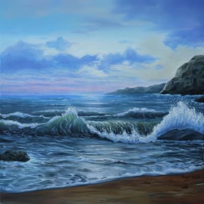 Ocean Oil Painting