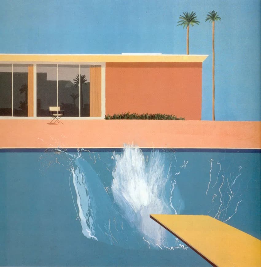 David Hockney - A Bigger Splash