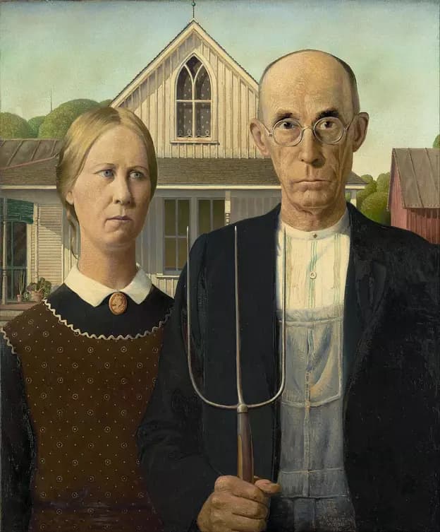 "Grant Wood" Grant Wood