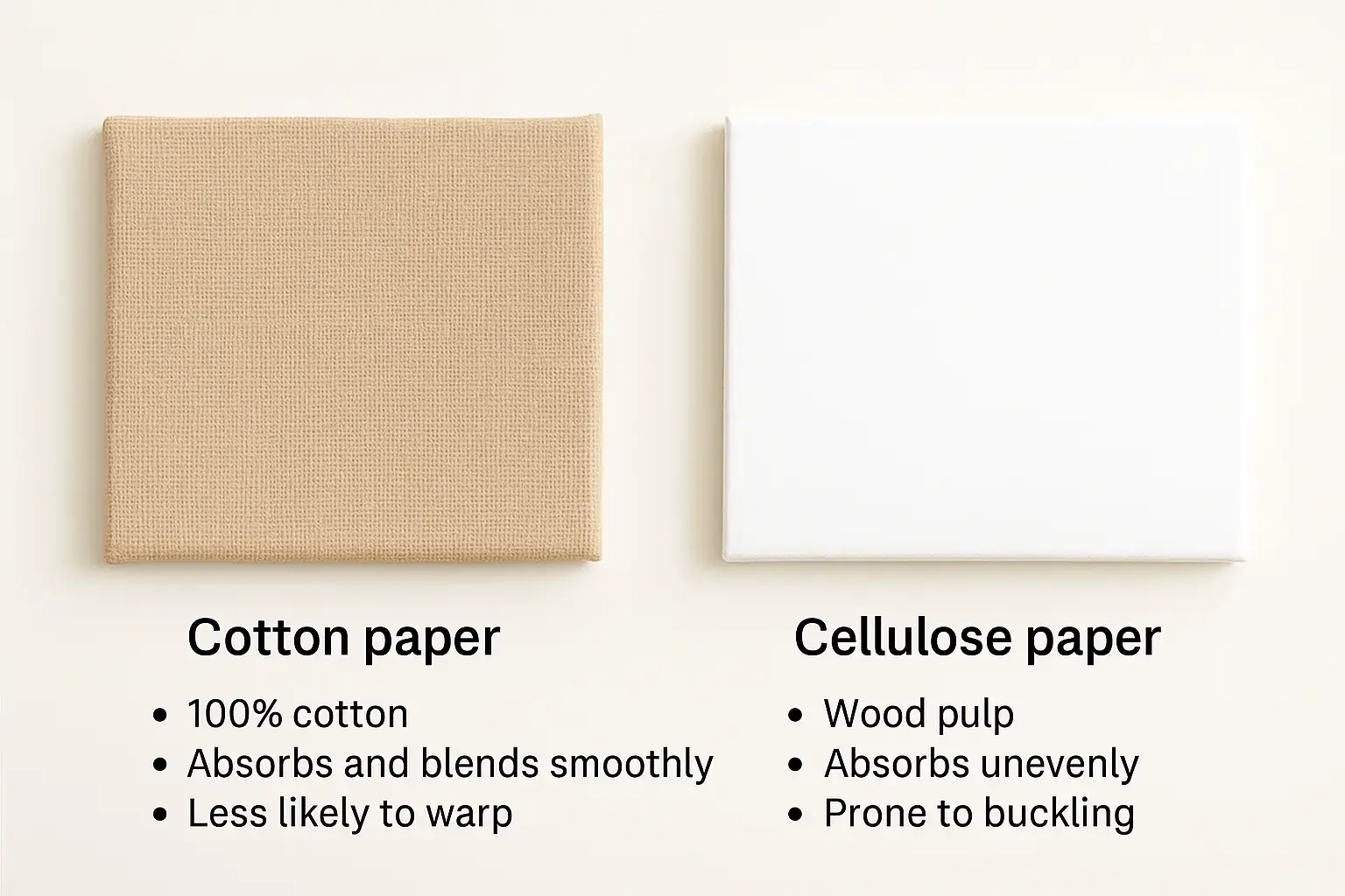 Paper Composition - Cotton vs Cellulose