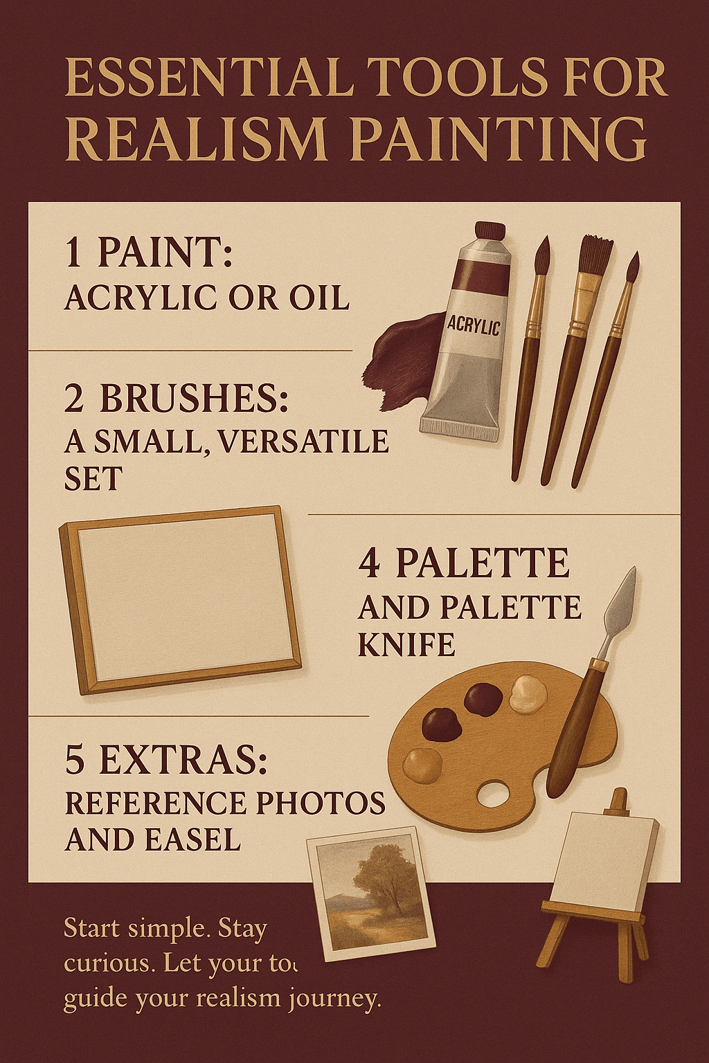 Essential Tools for Realism Painting