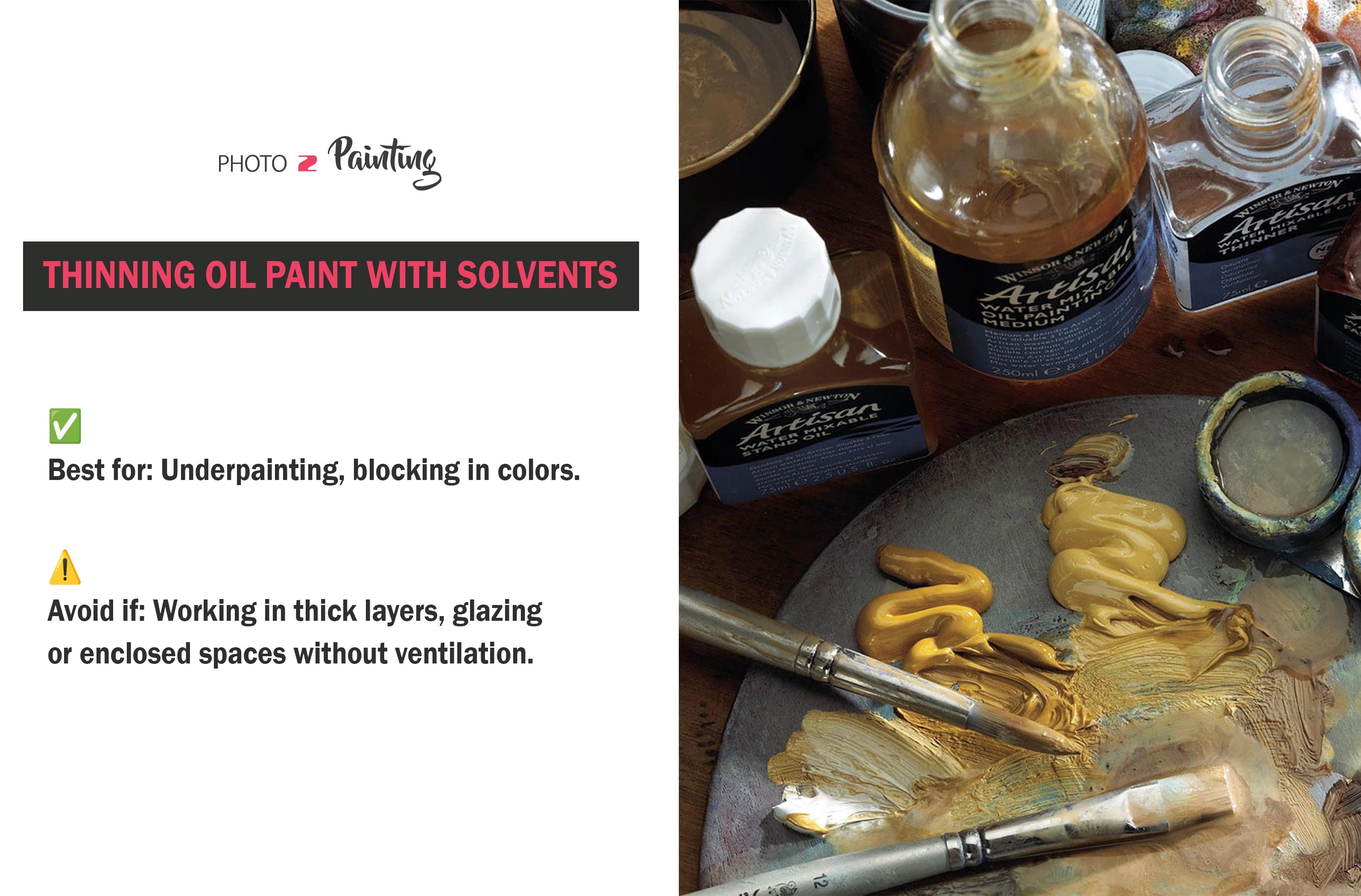 Thinning Oil Paint with Solvents