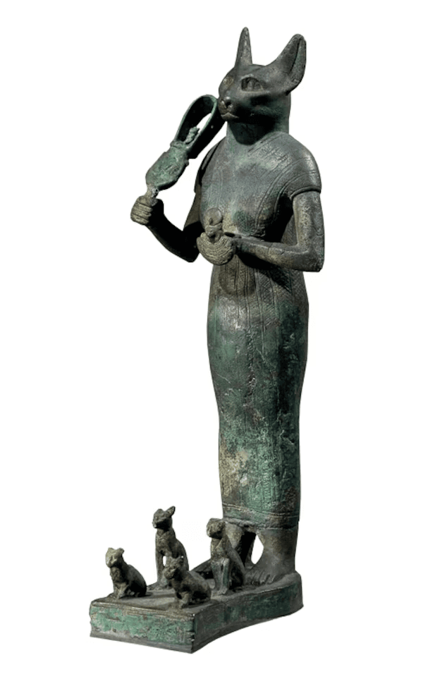 Bastet with Kittens