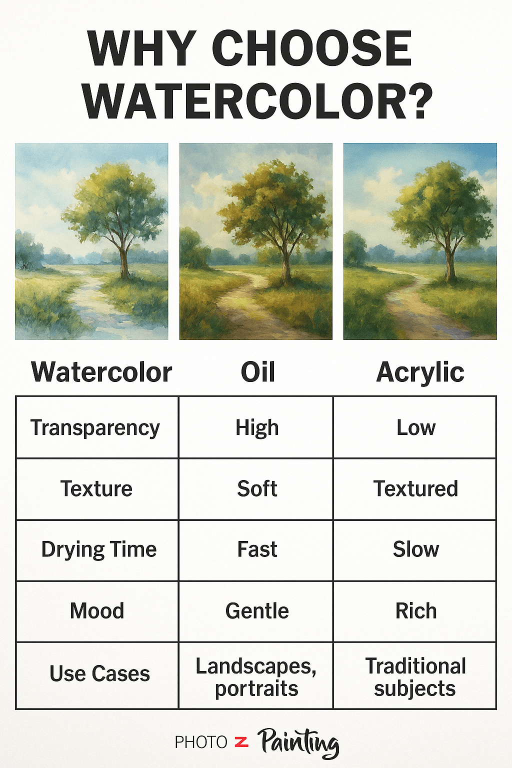 Why choose watercolor?