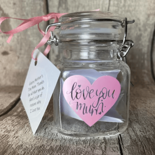 Mom's Memory Jar Craft