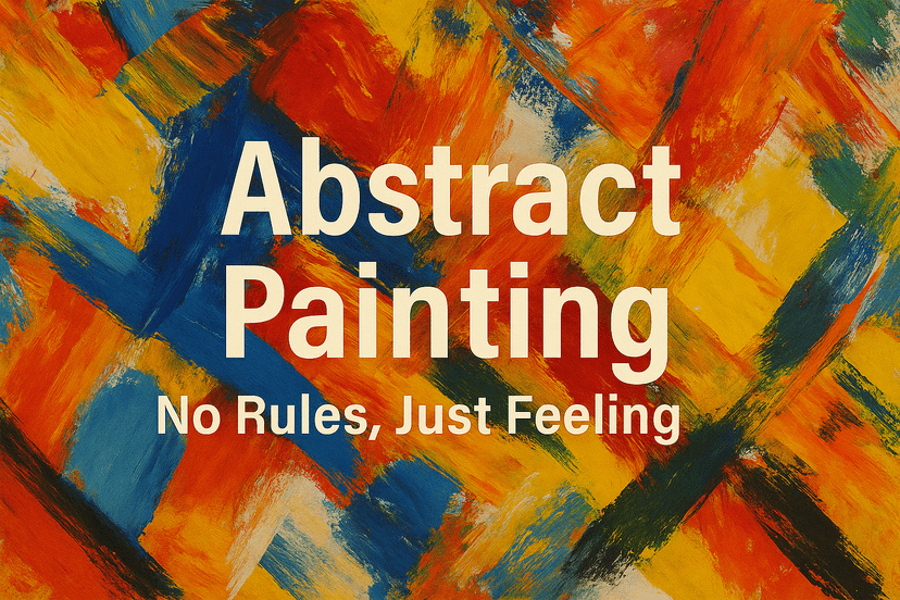 Abstract Painting: No Rules, Just Feeling