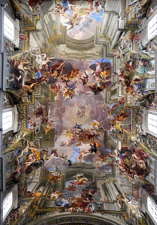 Andrea Pozzo’s Church Ceilings
