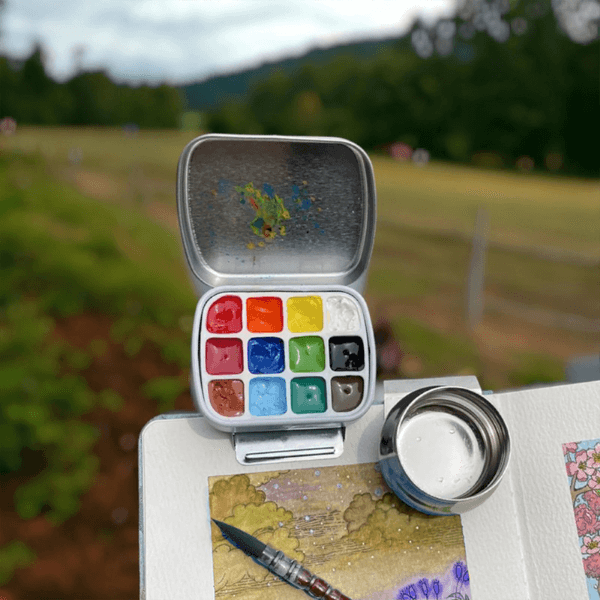 Watercolors Are More Portable and Travel-Friendly