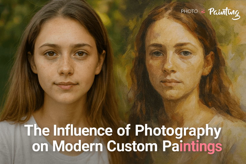 The Influence of Photography on Modern Custom Paintings