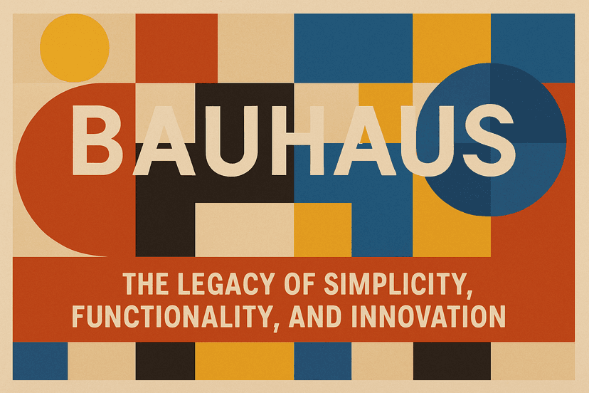 Bauhaus: The Legacy of Simplicity, Functionality, and Innovation
