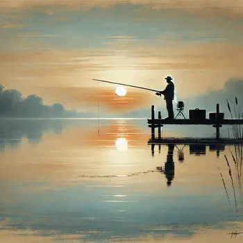 His Favorite Hobby on Canvas