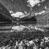 Landscape Charcoal Drawing from Photo