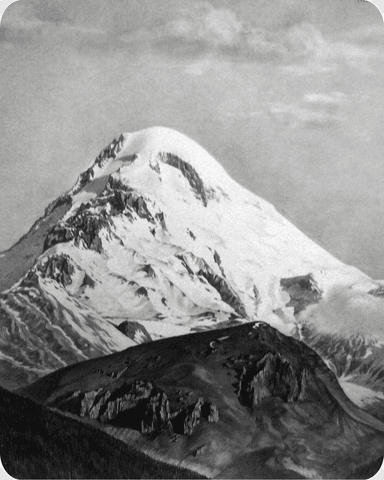 Example of Charcoal Landscape Painting