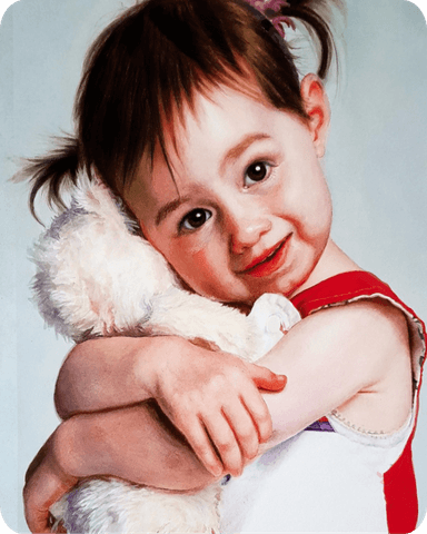 Custom Portrait of a Child