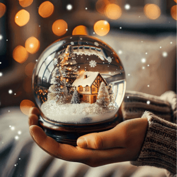 Snow Globe Scene