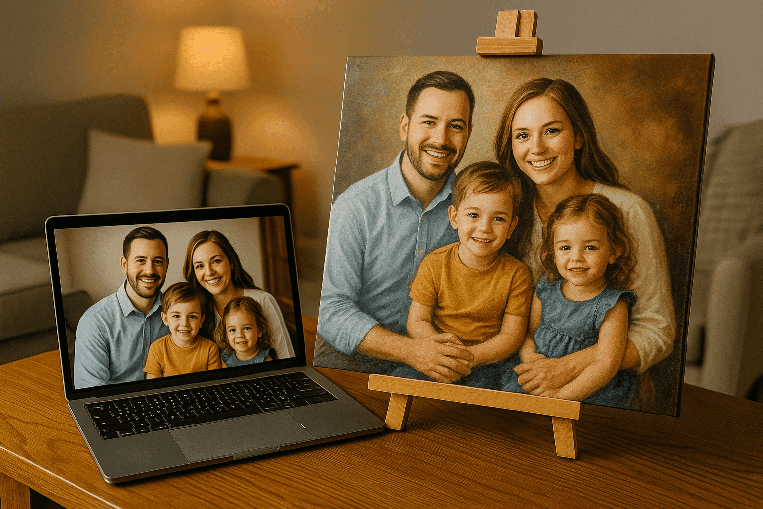 Creating a Photo-Based Portrait