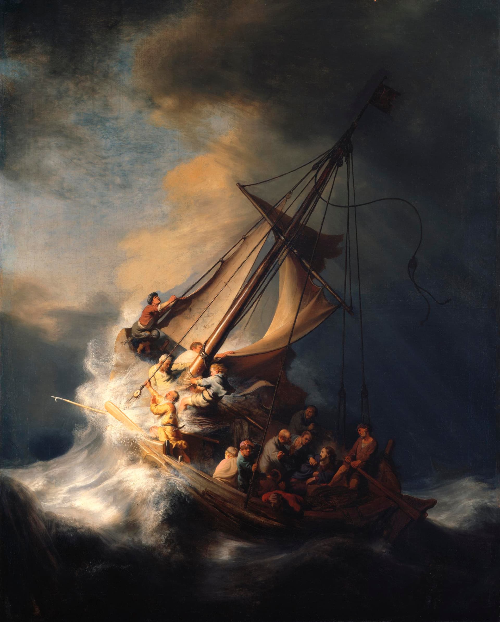 The Storm on the Sea of Galilee – Rembrandt van Rijn