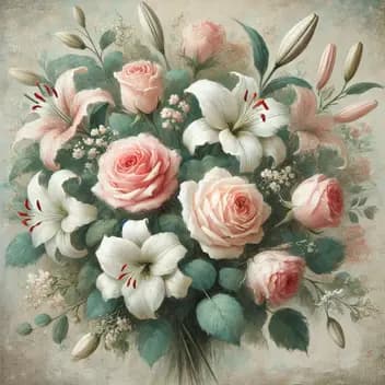 Floral Art with Hidden Messages