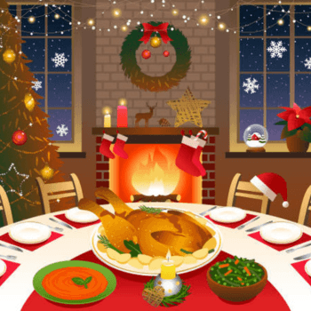 Christmas Feast Table