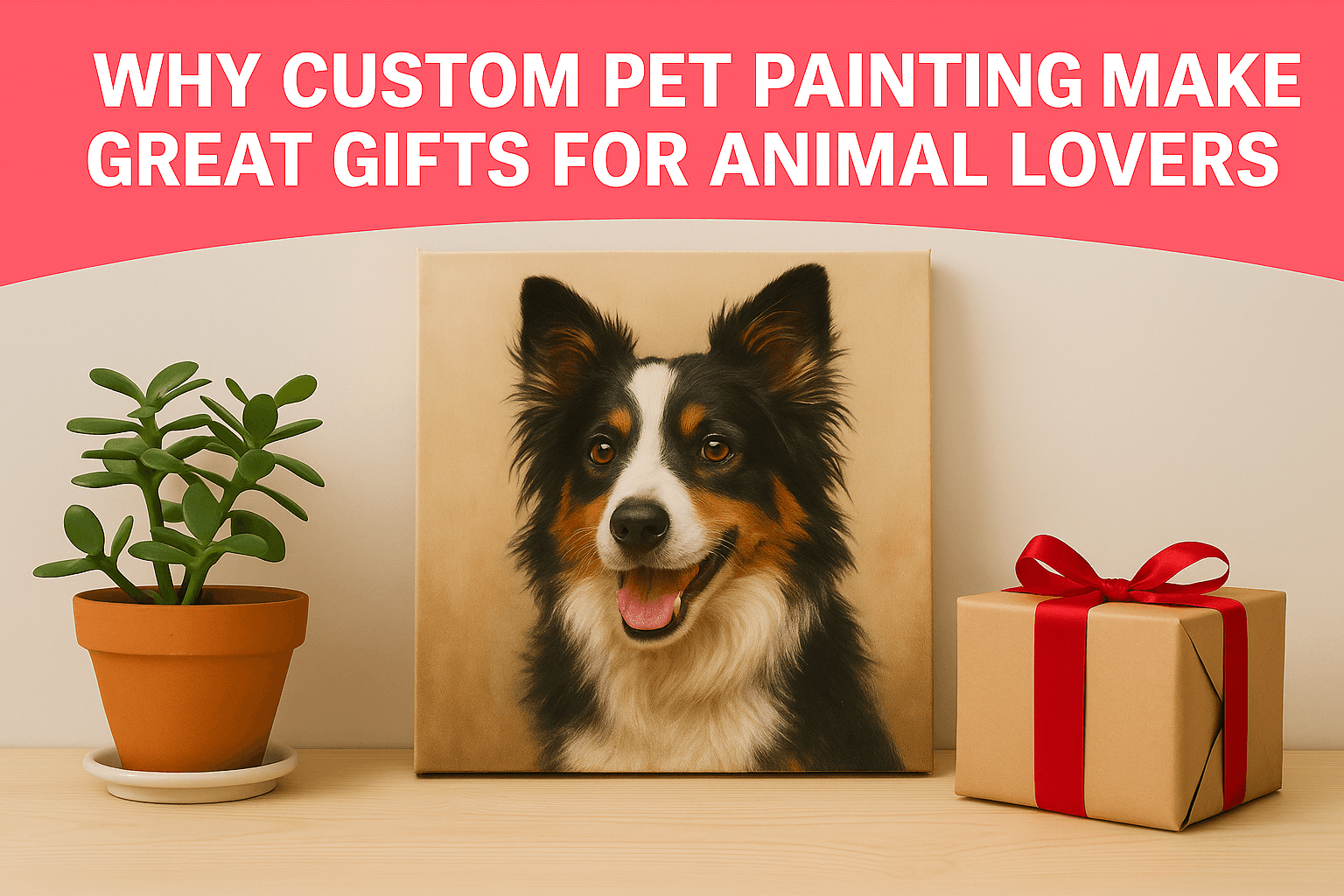 Why Custom Pet Paintings Make Great Gifts for Animal Lovers