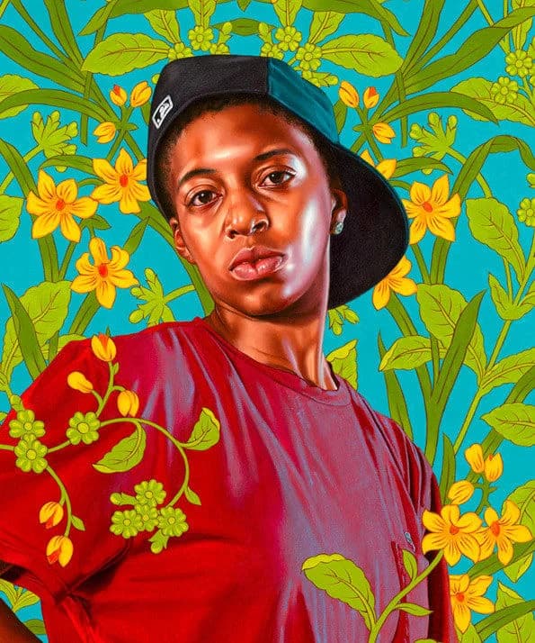 Portrait by Kehinde Wiley