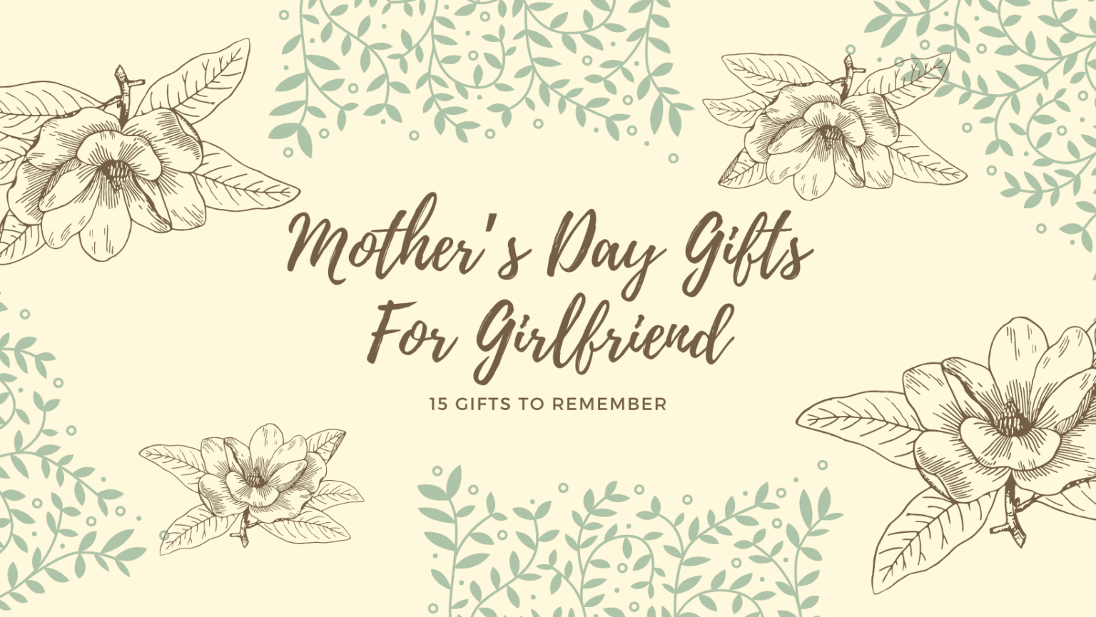 Mother's Day Gift Ideas for a Girlfriend