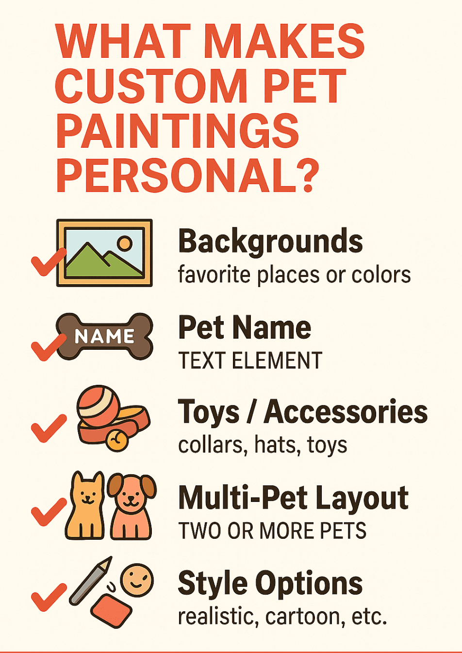 what makes custom pet paintings personal?