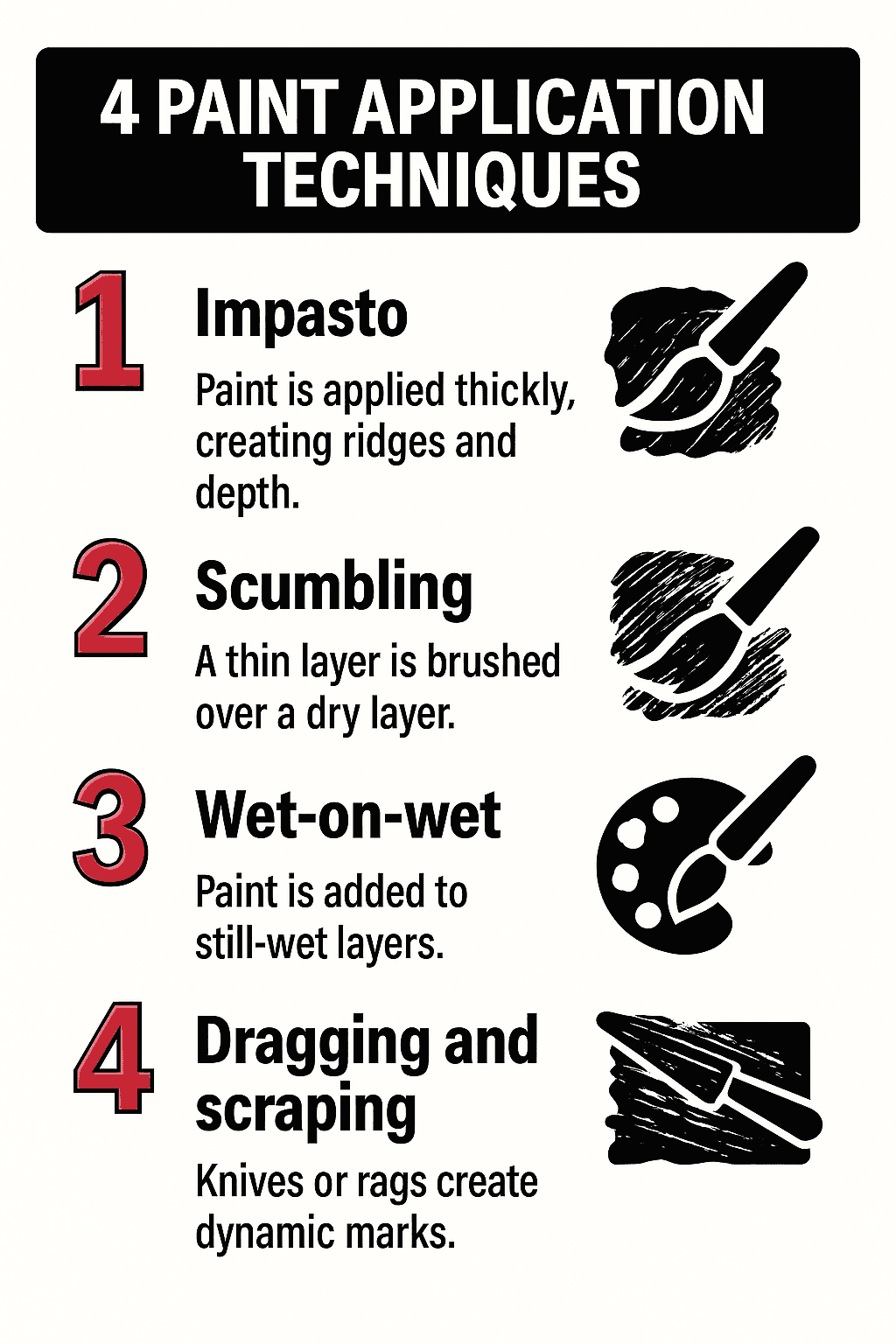 4 Paint Application Techniques
