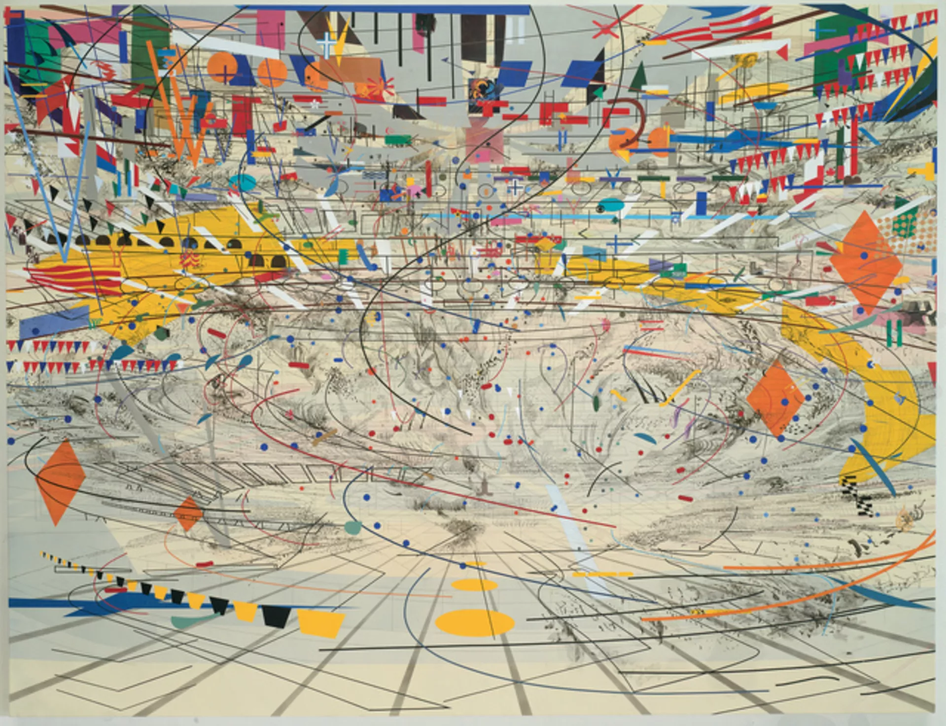 Julie Mehretu - Stadia II