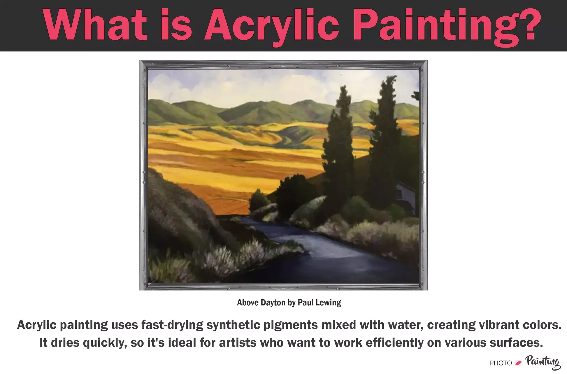 Acrylic vs Oil Paint - Feature Image