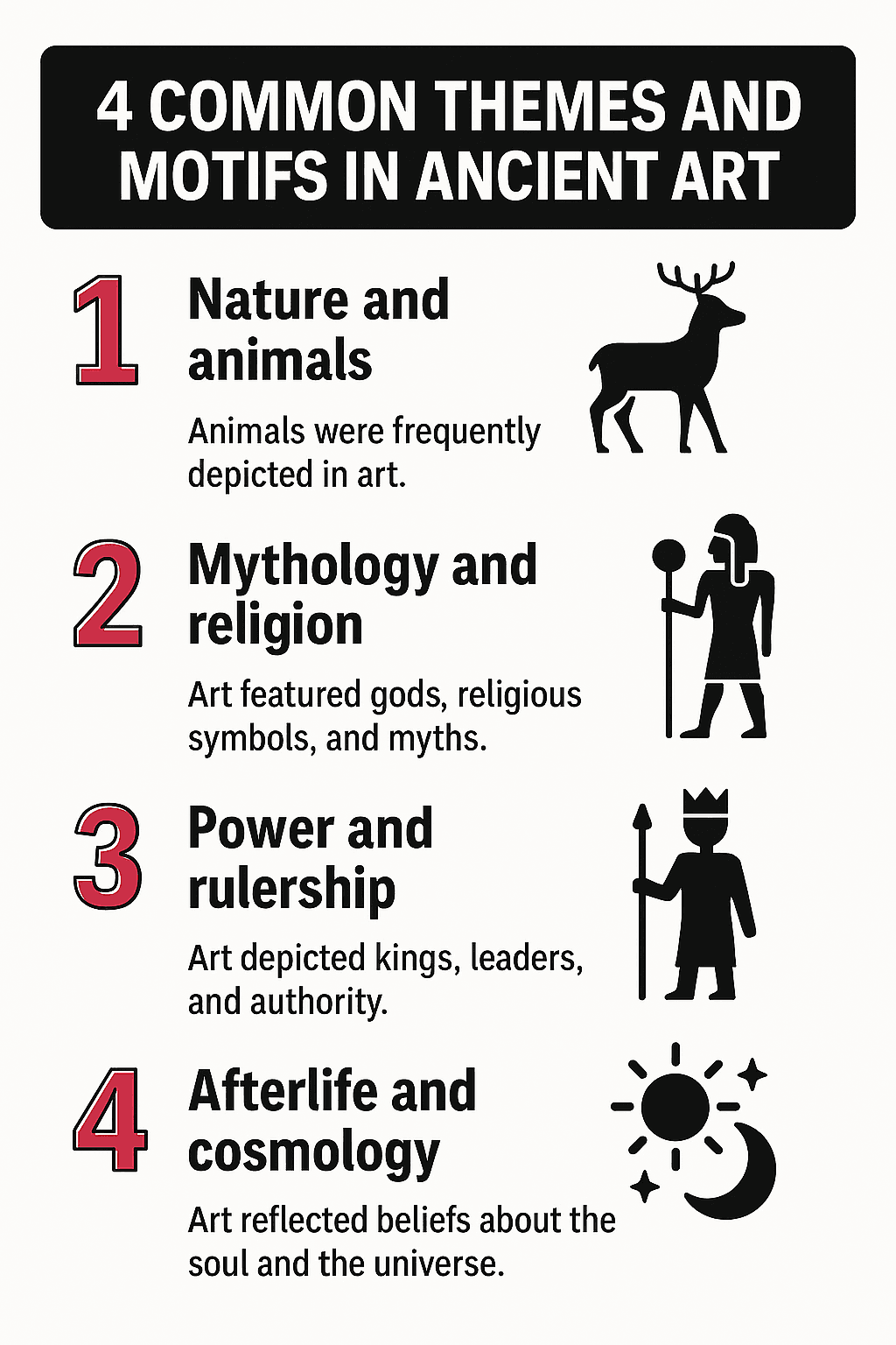 4 Common Themes and Motifs in Ancient Art