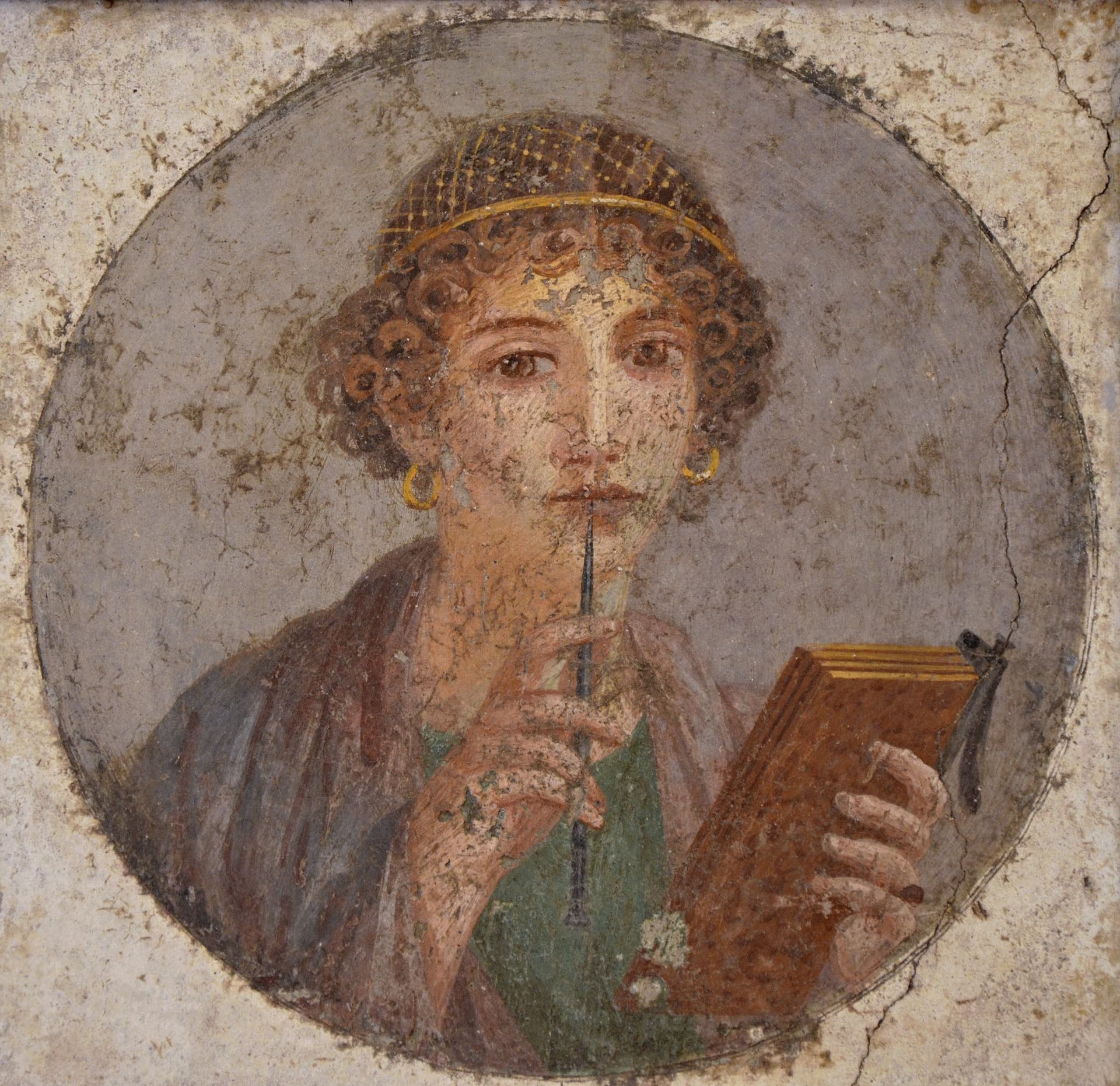 Sappho fresco