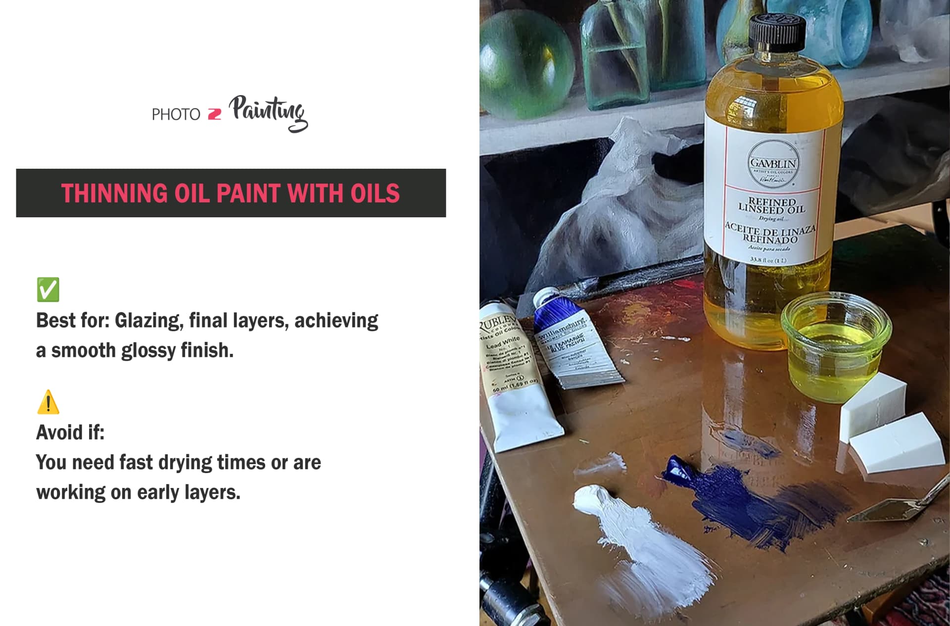Thinning Oil Paint with Oils