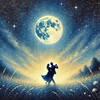 Couple Dancing Under the Stars