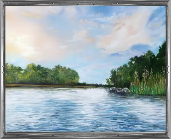 Landscape Painting with Oils