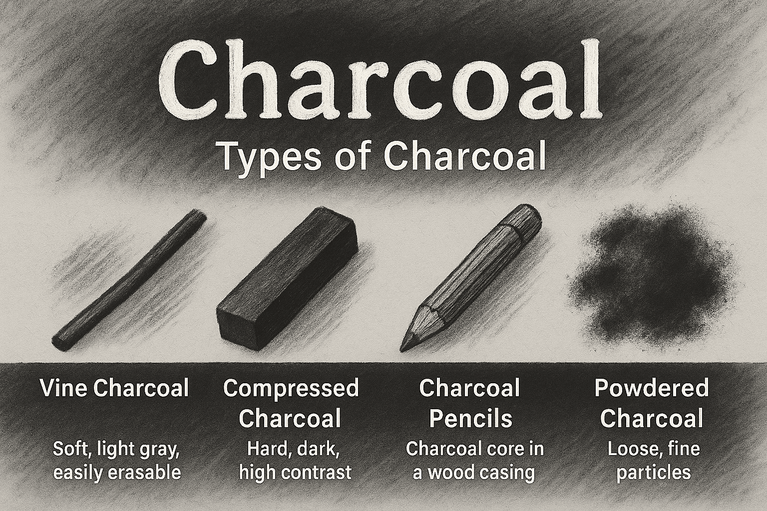 4 Types of Charcoal