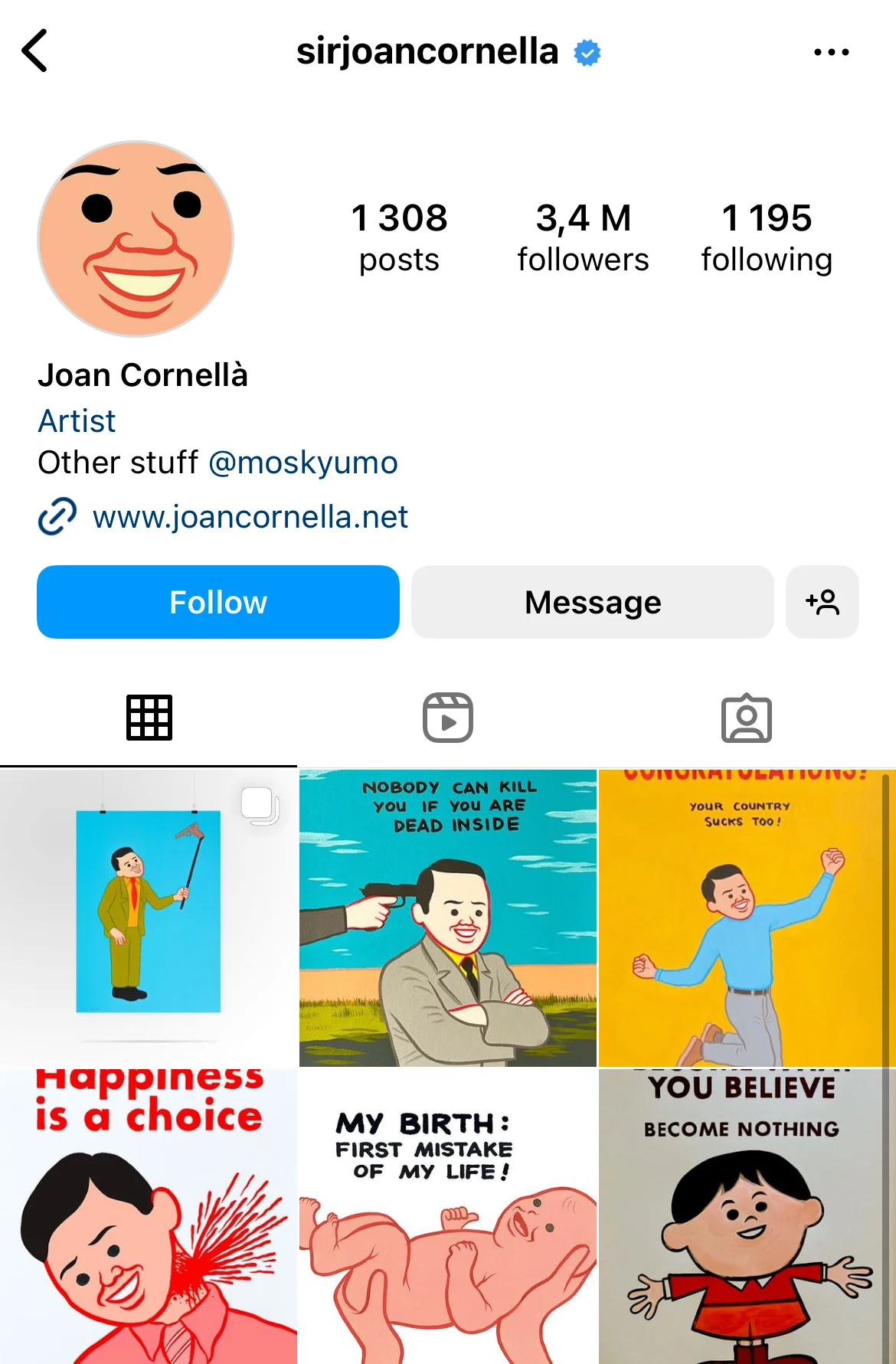 Joan Cornellà Instagram