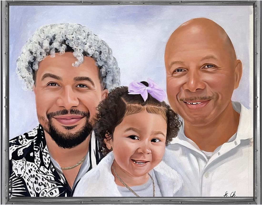 custom painting created by expert artists